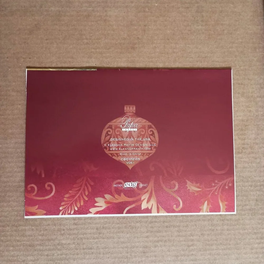 unused vintage Y2K holiday Christmas greeting cards 16 pack with envelopes